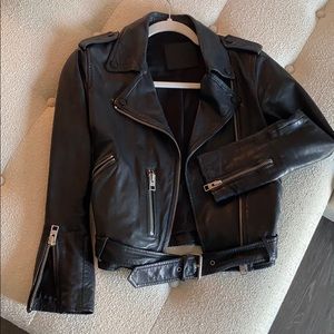 All-Saints Leather Biker